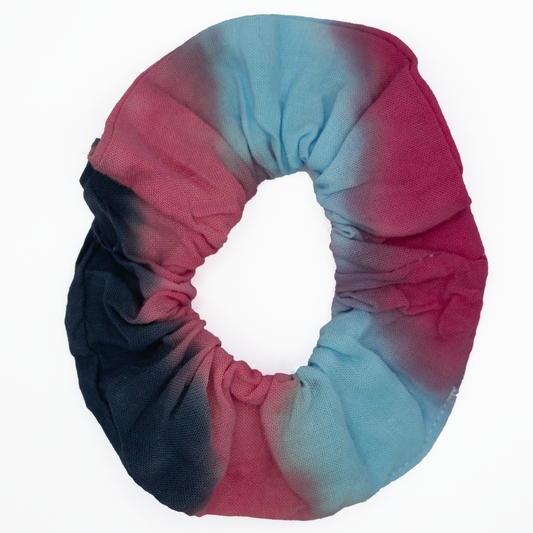 Tie Dye Scrunchie (Pink/Blue)