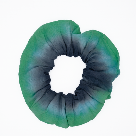 Tie Dye Scrunchie (Blue\Green)