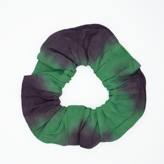 Tie Dye Scrunchie (Purple\Green)