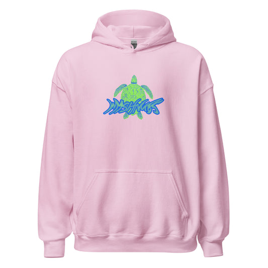 Shell Baby Unisex Hoodie (Green/Blue)
