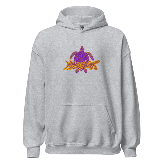 Shell Baby Unisex Hoodie (Purple/Orange)