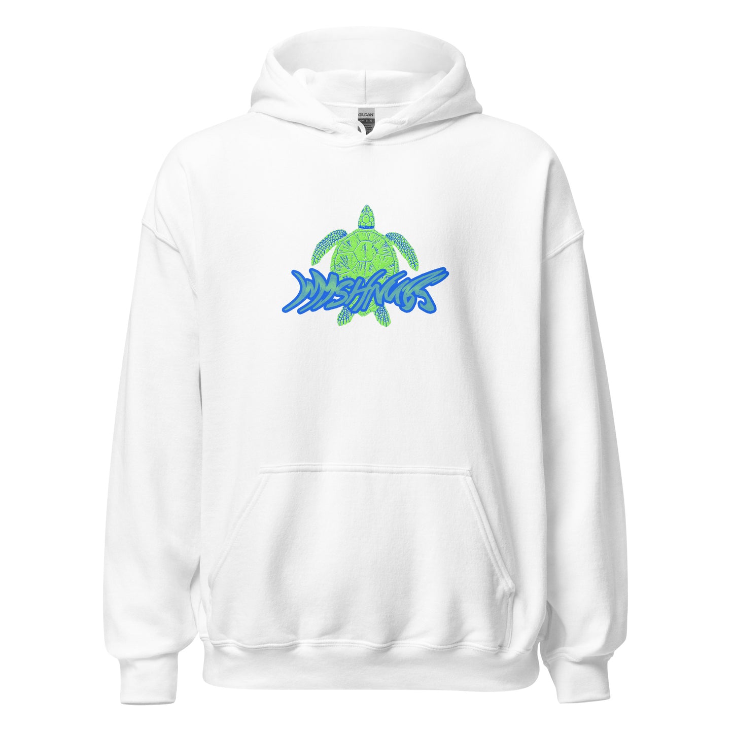 Shell Baby Unisex Hoodie (Green/Blue)