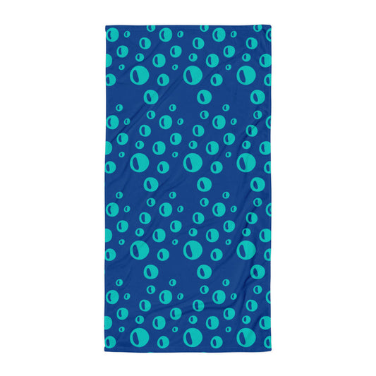 Bubbles Towel (Blue)