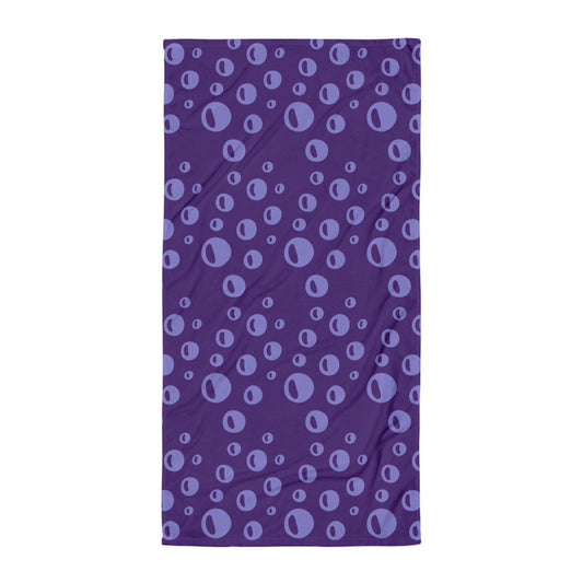 Bubbles Towel (Purple)